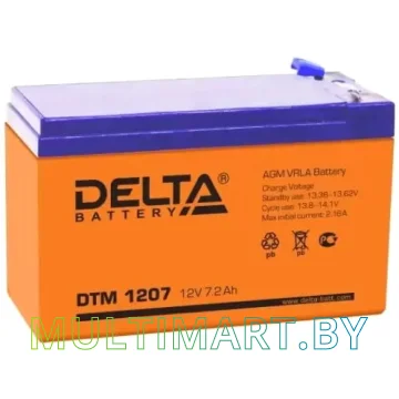 Аккумулятор для ИБП Delta DTM 1207 (12В/7.2 А·ч)